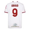 Officiële Voetbalshirt AC Milan Giroud 9 Uit 2022-23 - Heren